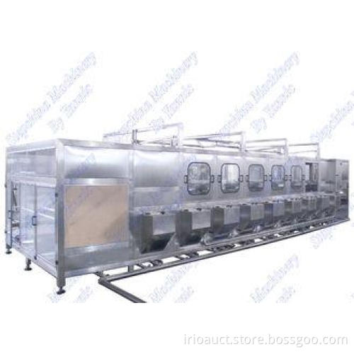 1500BPH 5 Gallon Water Filling Equipment , Bottle Washing C